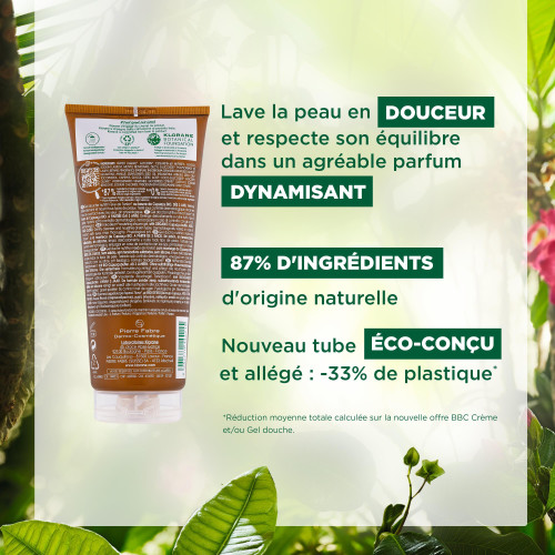 Klorane Crème Douche Nutritive Fève Tonka 200ml - Hydratation Intense
