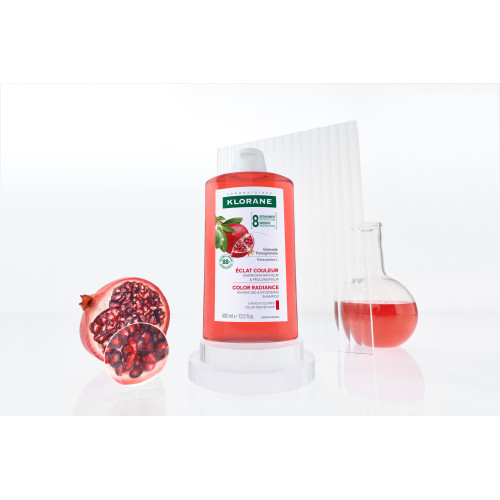 Shampoing Klorane Grenade 200ml: Éclat et Protection Cheveux Colorés