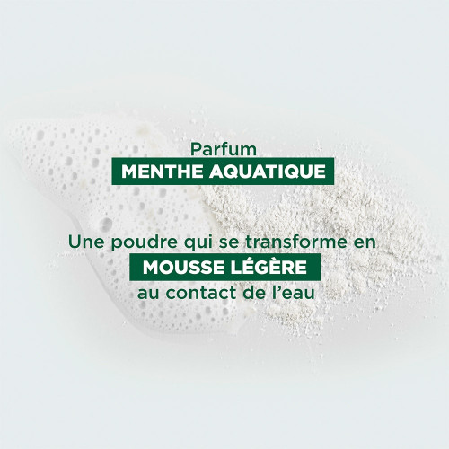 Klorane Poudre Purifiante Menthe Bio Argile 50g - Nettoie et Purifie