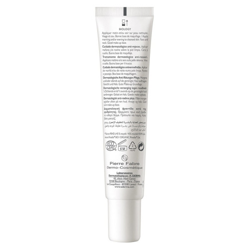 ADERMA Biology AR 40ml - Soin Anti-Rougeurs Bio Apaisant