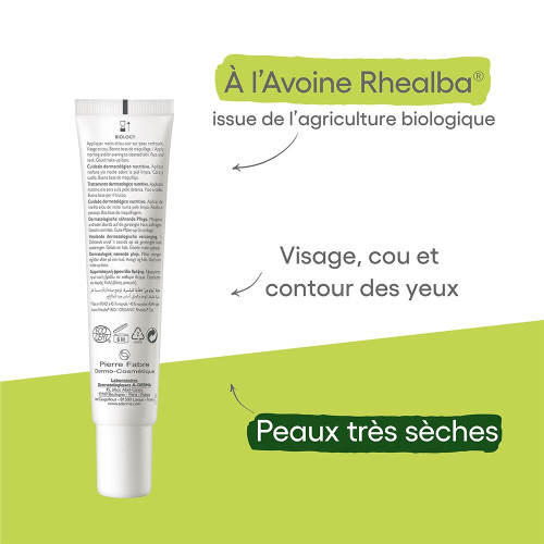 ADERMA Biology Nutri 40ml - Soin Visage Bio Hydratant 24h