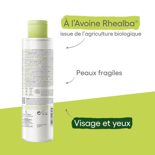 ADERMA Biology Eau Micellaire 200ml - Nettoie et Hydrate en Douceur