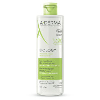 ADERMA Biology Eau Micellaire Bio 400ml - Nettoie et Hydrate