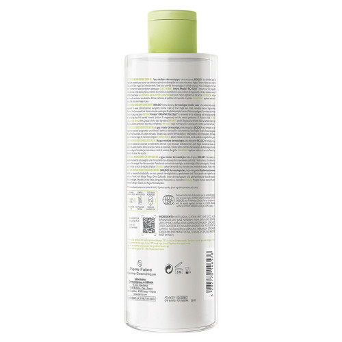 ADERMA Biology Eau Micellaire Bio 400ml - Nettoie et Hydrate