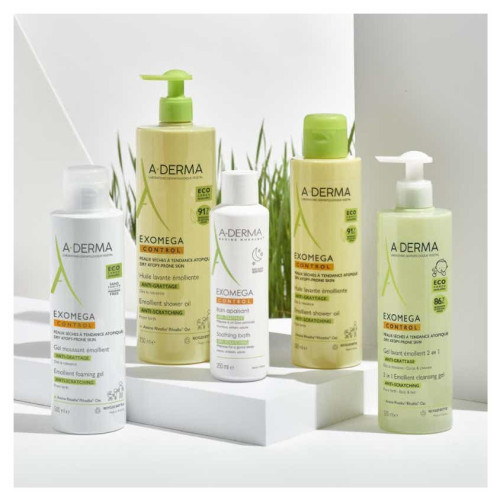 ADERMA Exomega Gel Lavant Doux Anti-Grattage 200ml