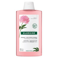 Shampooing Pivoine KLORANE 400ml - Apaisant Cuir Chevelu Sensible