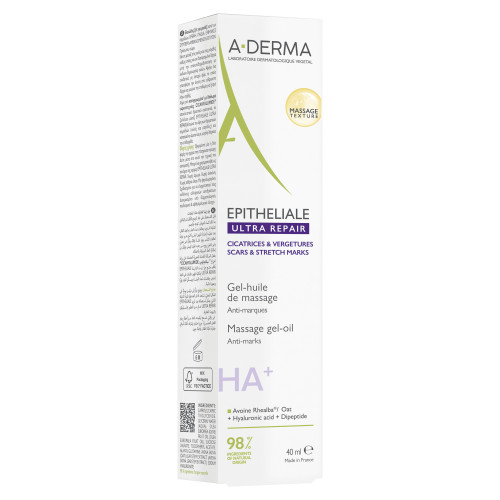 Aderma Epitheliale A.H 40mL - Répare peau et vergetures