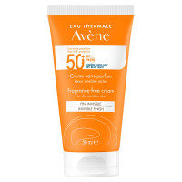 AVENE Crème SPF50+ 50ml - Protection UVB/UVA, Hydratation 8h
