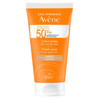 AVENE Crème Teintée SPF50+ 50ml - Protection et Hydratation 8h