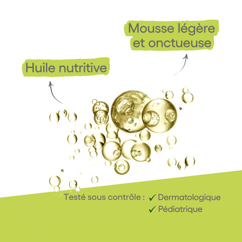 ADERMA Exomega Control Huile Lavante 500ml - Apaise Peaux Sèches