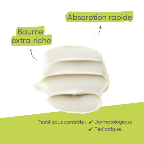 ADERMA Exomega Baume 400ml - Apaise et Nourrit Peaux Sèches