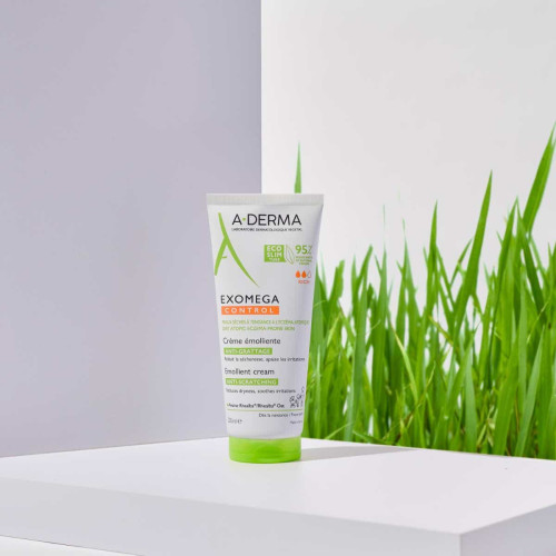 ADERMA Exomega Control 200ml - Apaise et nourrit peaux atopiques