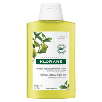 Klorane Shampoing Cédrat 200ml - Cheveux Normaux à Gras Légèreté