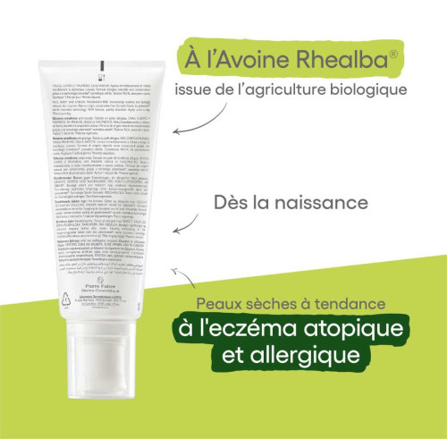 Aderma Exomega Baume Emolient 200ml - Apaise et réduit rougeurs