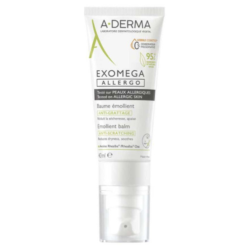 Aderma Exomega Baume 40ml - Apaise Démangeaisons