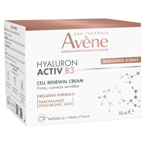 AVENE Hyaluron B3 Crème 50ml - Régénération Cellulaire Anti-âge