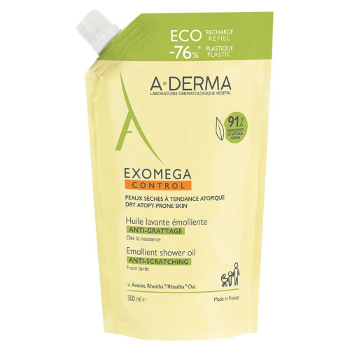 Aderma Exomega Huile Lavante 500ml - Apaise Eczéma