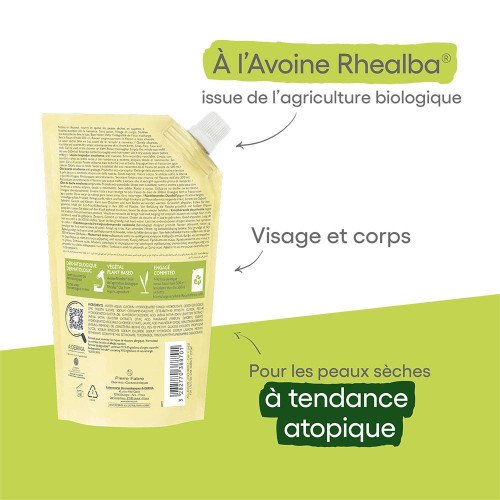 Aderma Exomega Huile Lavante 500ml - Apaise Eczéma