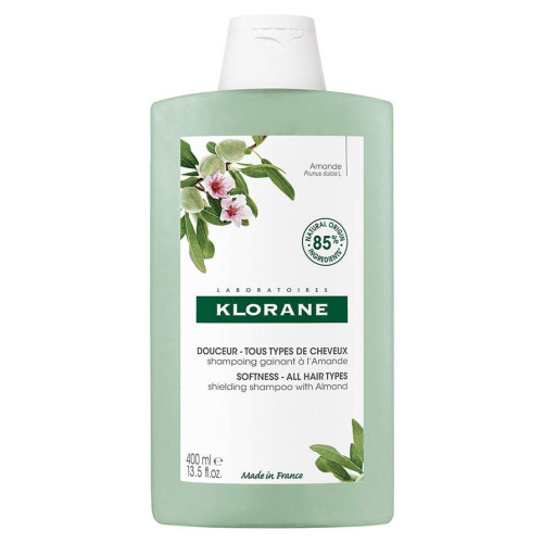 Klorane Shampooing Amande 400ml - Douceur et Tenue