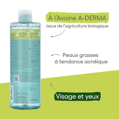 ADERMA Biology AC 400ml - Nettoyant Purifiant Doux