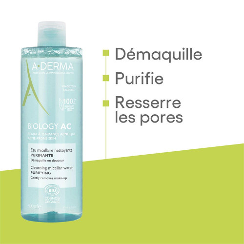 ADERMA Biology AC 400ml - Nettoyant Purifiant Doux