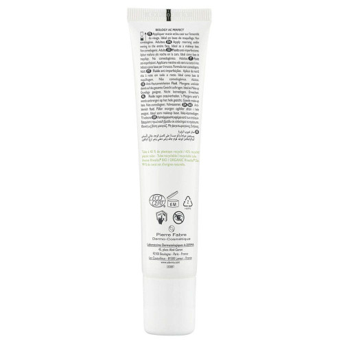 ADERMA Biology AC Fluide Anti-Imperfections 40ml - Peau Lisse et Saine