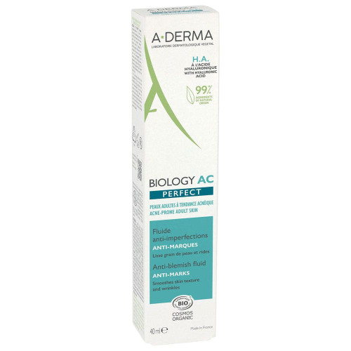 ADERMA Biology AC Fluide Anti-Imperfections 40ml - Peau Lisse et Saine