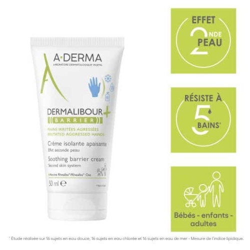 Dermalibour+ Barrier crème isolante protectrice 50ml