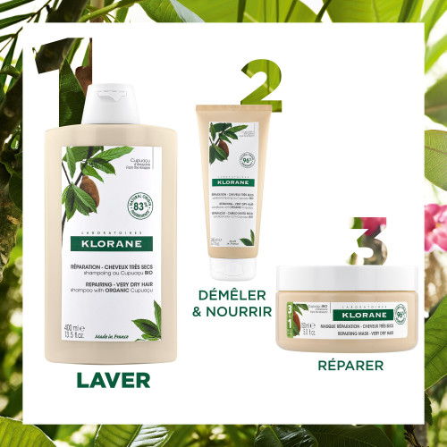 Shampooing au beurre de Cupuaçu Bio 400 ml