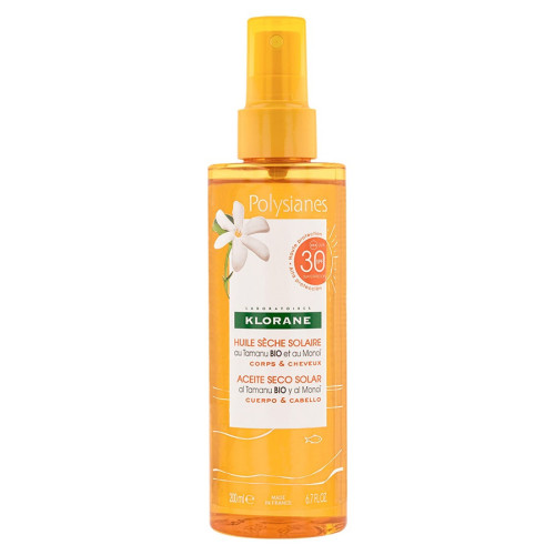 Huile sèche solaire SPF30 200ml
