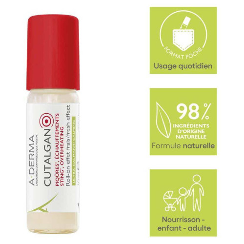 Cutalgan Roll-On Effet Frais Ultra-Calmant 10 ml