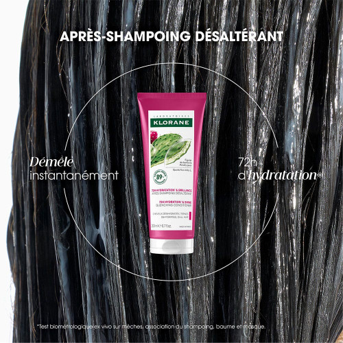 FIGUE DE BARBARIE Après-Shampooing Désaltérant Cheveux Déshydratés et Ternes 200 ml