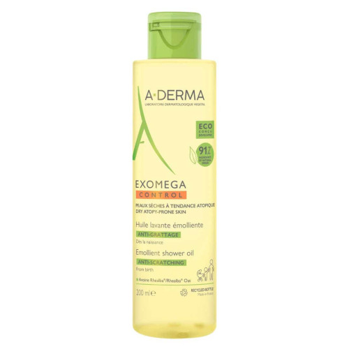 Huile lavante émolliente Exomega Control 200 ml