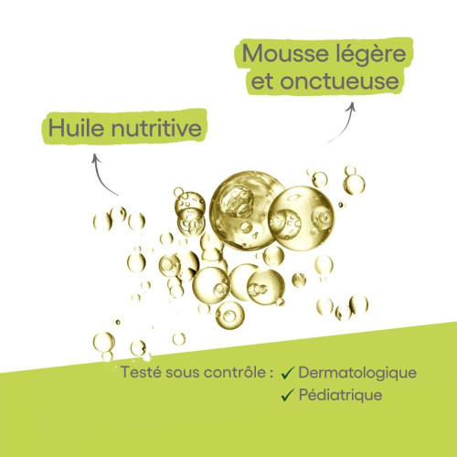 Huile lavante émolliente Exomega Control 200 ml