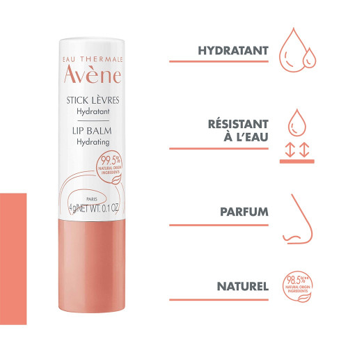 Stick lèvres hydratant 4 g