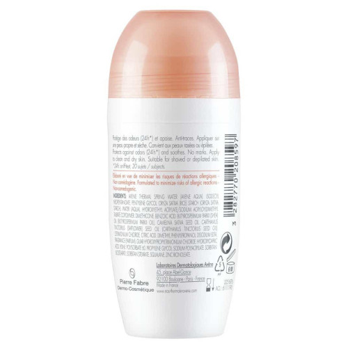 Avène Body Déodorant 24H 2x50ml Peaux Sensibles