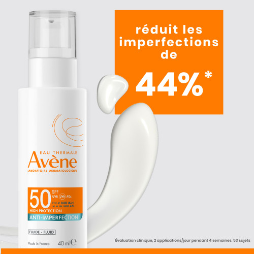 Avène Solaire Fluide SPF50 40ml Protection Anti-Imperfections Pharma360