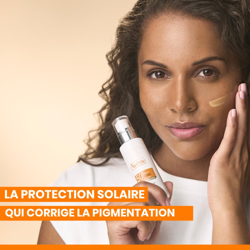 Avène Solaire Fluide Teinté SPF50+ 40ml Anti-taches et Protection UV