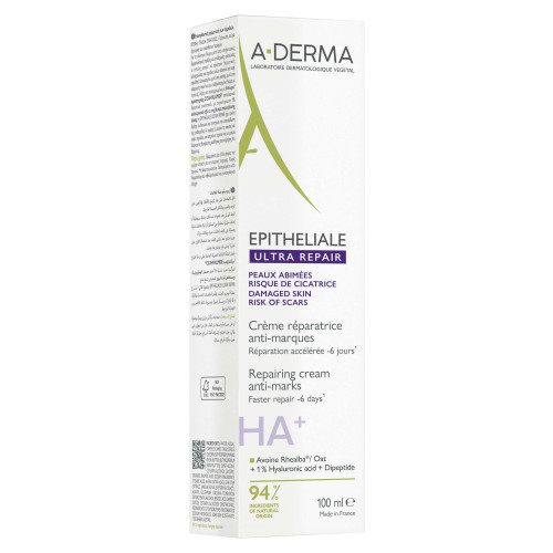 A-Derma Epitheliale A.H Ultra Repair Crème 100 ml Peau Réparée Rapidement