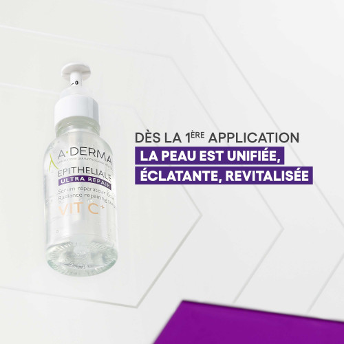 A-Derma Epitheliale A.H Ultra Repair Sérum 30ml Éclat Peau Unie