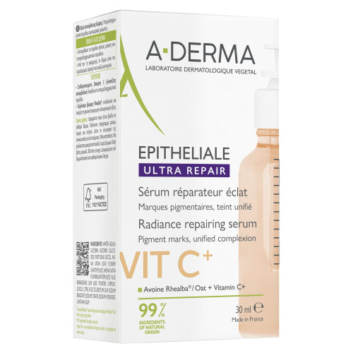 A-Derma Epitheliale A.H Ultra Repair Sérum 30ml Éclat Peau Unie