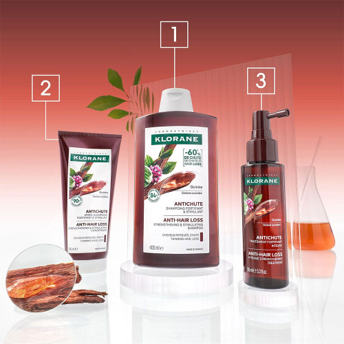 Klorane Anti Chute Traitement Quinine 100ml Renforce et Stimule Cheveux