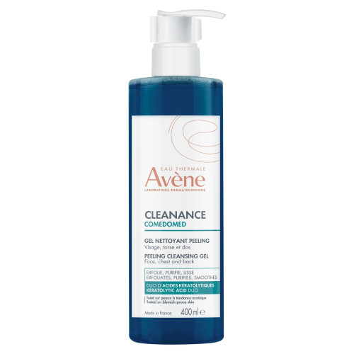 Avène Cleanance Comedomed Gel Nettoyant 400ml Peau Lisse et Pure