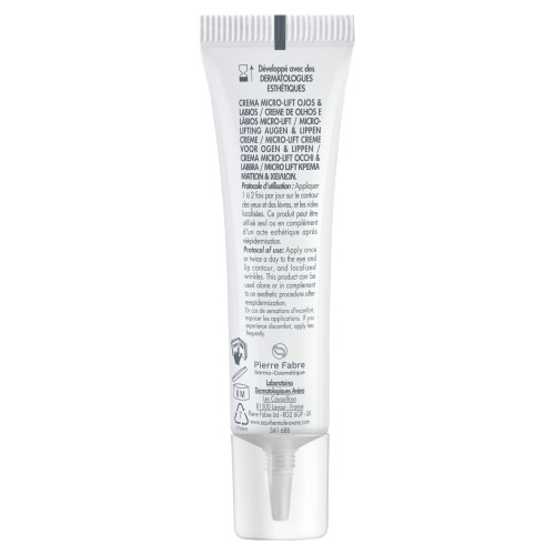 Avène Hyaluron Activ Crème Yeux Lèvres 15 ml Anti-âge Hydratante