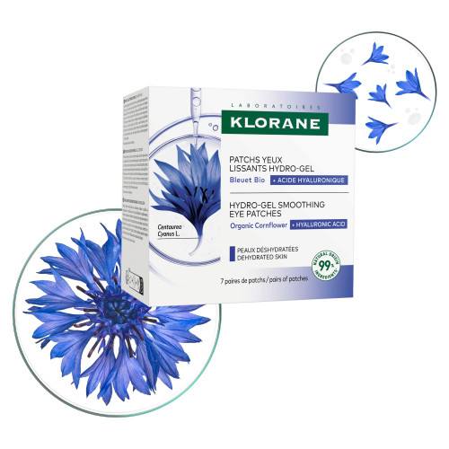 Klorane Patchs Yeux Lissant Hydro-Gel 7 Paires Hydrate et Lisse - Pharma360