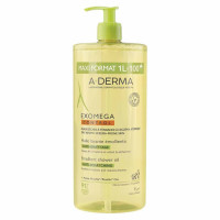 ADERMA EXOMEGA CONTROL Huile Lavante 1L Anti-Grattage Peaux Sèches