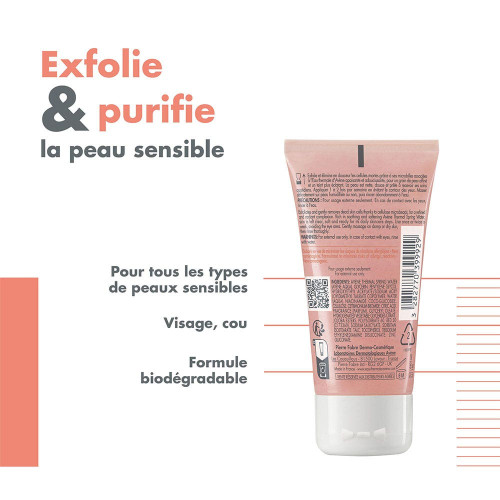 Avène Gelée Gommante Douceur 50 ml - Exfoliation douce peaux sensibles