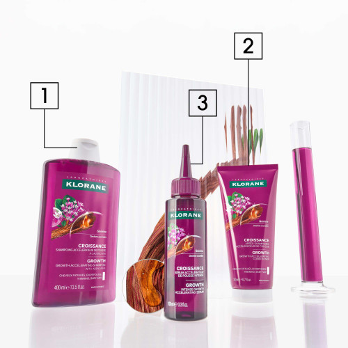 Klorane Sérum Croissance 100ml Renforce et Accélère la Pousse des Cheveux