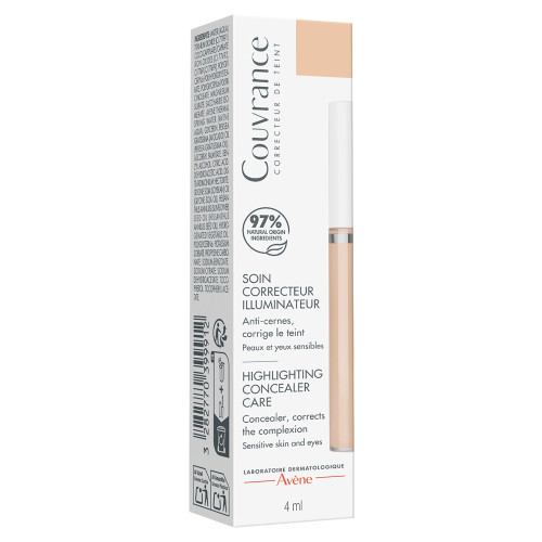 Avène Couvrance Correcteur Illuminateur 4ml Teint Éclatant Peau Sensible