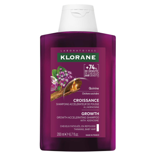 Klorane Shampoing Croissance 200ml Cheveux Forts et Denses Pharma360
